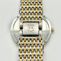 Raymond Renee NB1182 Ladies Sapphire Watch Gold Silver Swiss Quartz