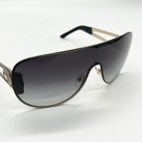 Versace VE2166 Rock Icons Sunglasses Pale Gold Frame Grey Gradient Lens