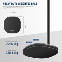 Neewer DS004 Reflector Desktop Stand Heavy Base Adjustable Phone Mount