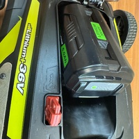 Ryobi RLM36BL 46cm Brushless 36V Lawn Mower with 6.0Ah Battery and Charger