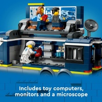 LEGO City Police Mobile Crime Lab Truck 60418 Building Set for Ages 7+