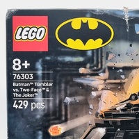 LEGO Batman Set 76303 Tumbler vs Two Face and Joker 429pcs DC Hero Toy