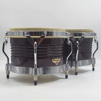 Matador LP Wood Bongos Set Latin Percussion Drums with Carry Bag and Tool