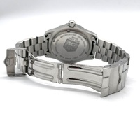 TAG Heuer 2000 WK1113-0 38mm Blue Dial Quartz Watch Steel Bracelet Date