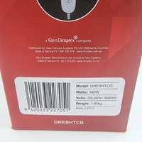 Dimplex DreamEasy Micro Fleece Heated Throw DHEBHTCG Size 180cmx130cm