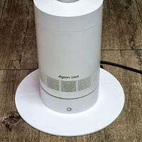 Dyson AM08 Pedestal Cooling Fan White Silver with Remote Control