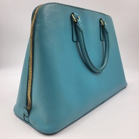 Prada Saffiano Mint Green Tote Bag ML0812 Top Handle Lux Purse Authenticity Card