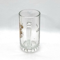 Game of Thrones Lannister Hear Me Roar Lion Glass Stein Mug Collectible