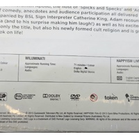 Australian Comedians DVD Collection Adam Hills Dave Hughes and Wil Anderson