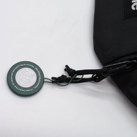 Supreme Small Waist Bag FW22 Black Logo Adjustable Strap Water Resistant