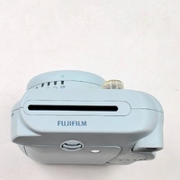 Large View Fujifilm Instax Mini 8 Instant Camera Teal Polaroid with Carry Bag
