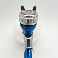 DeVilbiss ProLite 1.3mm Fluid Tip HV30 Cap Spray Paint Gun Blue