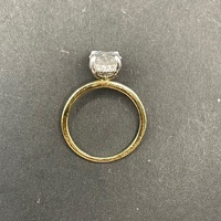 Ladies 18ct Yellow Gold Lab Grown Diamond Ring