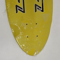 Large View Z Flex Jimmy Plumer Model Yellow Skateboard Pro Model 7.75 Inch Deck
