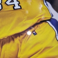 Large View Shaquille O'Neal Lakers Framed Art 93x40cm Wicked NBA Memorabilia