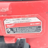 Milwaukee M18BMT 18V Cordless Multi Tool Skin Only Oscillating Power