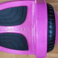 Large View Razor Hovertrax Brights Pink Hoverboard with LED Lights Self Balancing