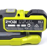 Large View Ryobi RIL4 USB-C Rechargeable LED Flashlight Portable Torch Light