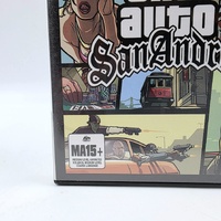Grand Theft Auto San Andreas PlayStation 2 Game with Manual