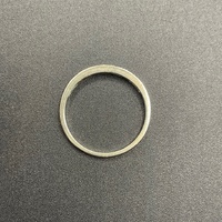 Ladies 9ct White Gold Natural Diamond and Sapphire Ring