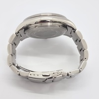 Large View Michael Hill Stainless Steel Chronograph Watch Blue Dial 100m Japan Quartz