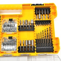 Large View DeWalt MaxFit 150pc Screwdriver Bit Set Black and Gold Durable Ultra Compact