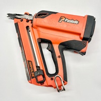 Large View Paslode B20580 Impulse Gas FrameMaster Nail Gun with 3 Batteries and Charger