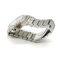 Large View Guess Moonlight Ladies Stainless Steel Silver Dial Watch GW0320L1