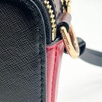 Marc Jacobs Snapshot Camera Bag M0012007-011 Black Red with Strap