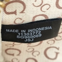 Guess Durfee Signature Mini Dual Zip Crossbody Bag