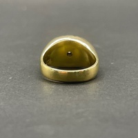 Ladies 18ct Yellow Gold Cubic Zirconia Ring