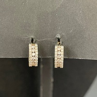 Ladies 9ct Yellow Gold Huggie Earrings