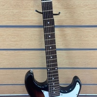 Livingstone 37506 Sunburst Electric Guitar 6 String Beginner Pack with Soft Case