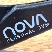 Oyo Nova 001 Portable Fitness Gym Resistance Trainer with Carry Bag and Weights