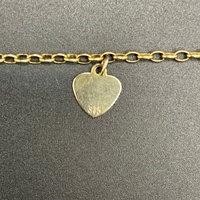 Ladies 9ct Yellow Gold Oval Belcher Link Bracelet