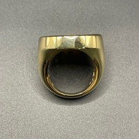 Mens 18ct Yellow Gold Ring 2000 Olympic Achievment $100 Coin Ring