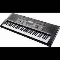 Beale AK140 61 Key Portable Keyboard with Xtreme KS128 Heavy Duty Stand