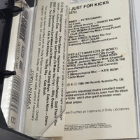 1986 Just For Kicks Megamix Cassette Tape Double Pack Rare Vintage