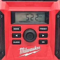 Milwaukee M18 JSR 18V Li-Ion Worksite Jobsite Radio Skin Only 30W 220-240V