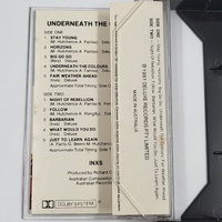 INXS Underneath The Colours 1981 Australian Cassette Tape Rock Vintage