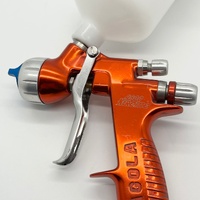 Sagola 4600 Xtreme Gravity Spray Painting Gun DVR Aqua 29PSI High Efficiency