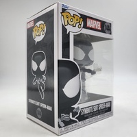Marvel Funko Pop Symbiote Suit Spider-Man 1444 Vinyl Figure Bobblehead