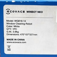 Ecovacs Winbot Neo WG819-14 Window Cleaning Robot White Automatic
