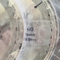 Workzone 3pc Circular Saw Blades 180mm 16 24 40T 20mm Bore Set