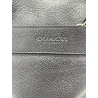 Coach Charles Backpack Crossbody Black Leather Compact H32 L22 W4 cm