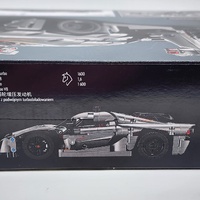 LEGO Technic Koenigsegg Jesko Absolut Grey Hypercar 42173 Set Ages 10+