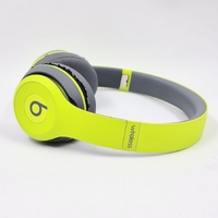 Beats by Dr. Dre Solo2 Wireless On-Ear Headphones Shock Yellow with Case