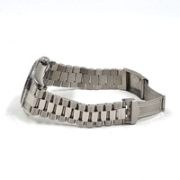 Saint Morta De Couler Silver Iced Rainbow Mens Watch Quartz Steel