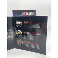 HSV Coin Collection 9 Genuine Australian Pennies Black Nickel Set