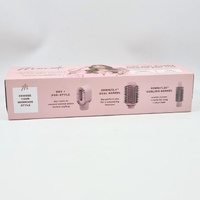Mermade Interchangeable Blow Dry Brush Pink 3 in 1 Hair Styler